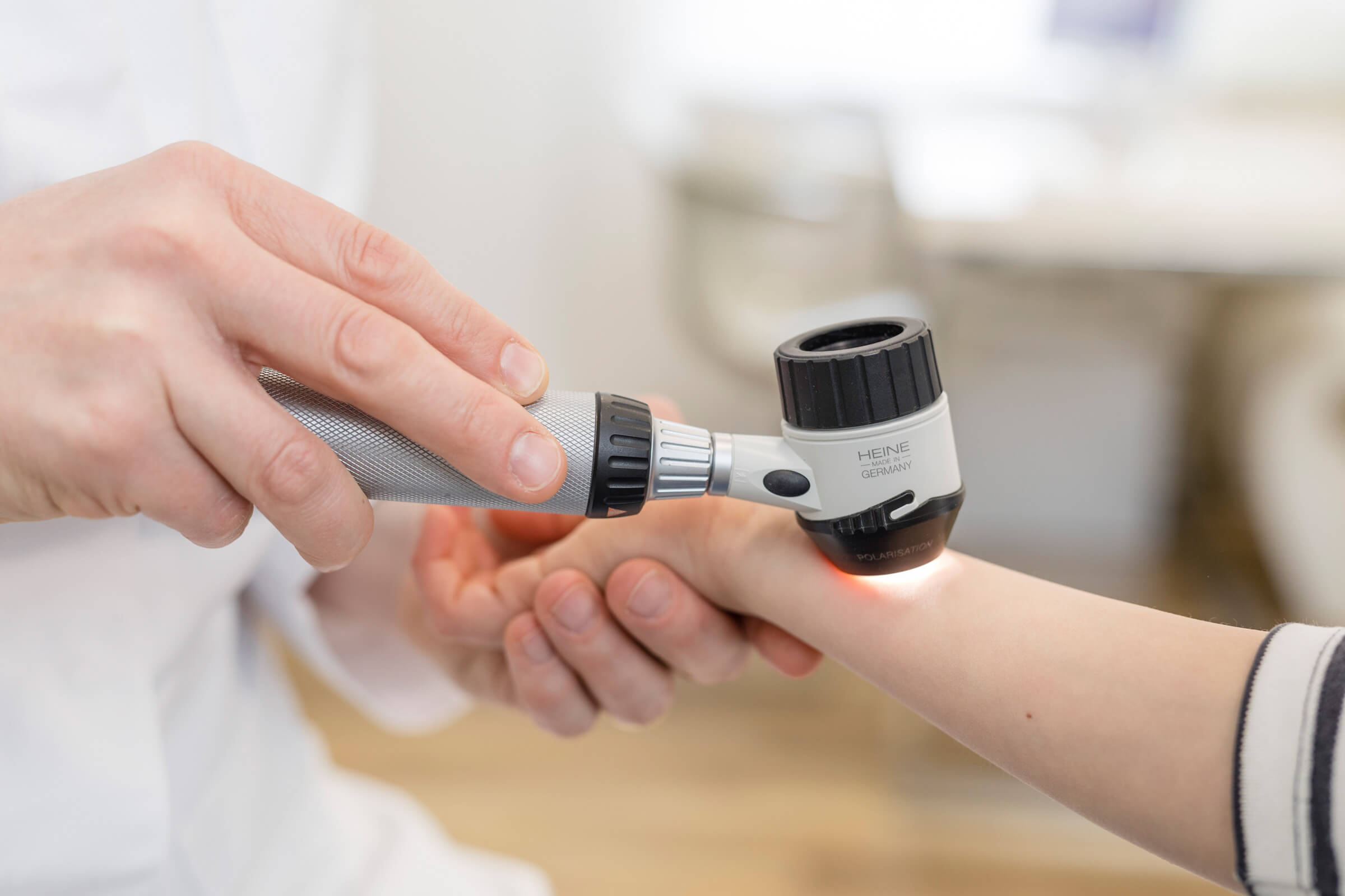 Hautkrebsvorsorge Kinderdermatologie
