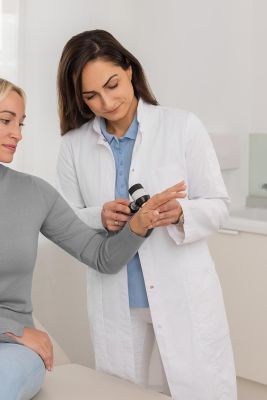 Hautkrebsvorsorge mit Auflichtmikroskop